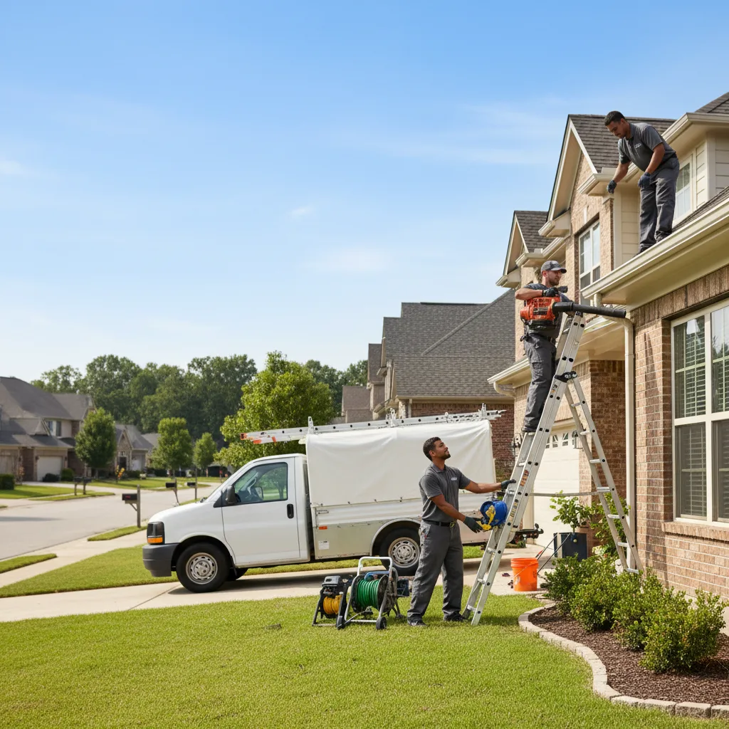 Home Gutter Service in Mooringsport, LA near me